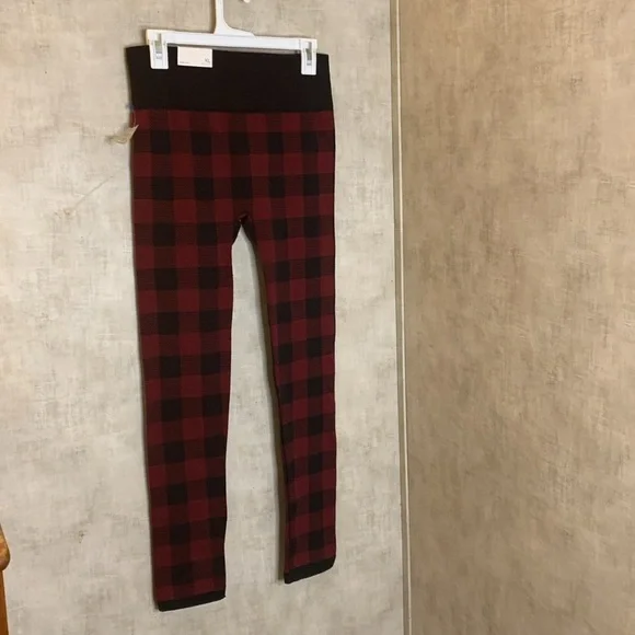 Maurice’s women’s plaid lined leggings size XL - Picture 5 of 7